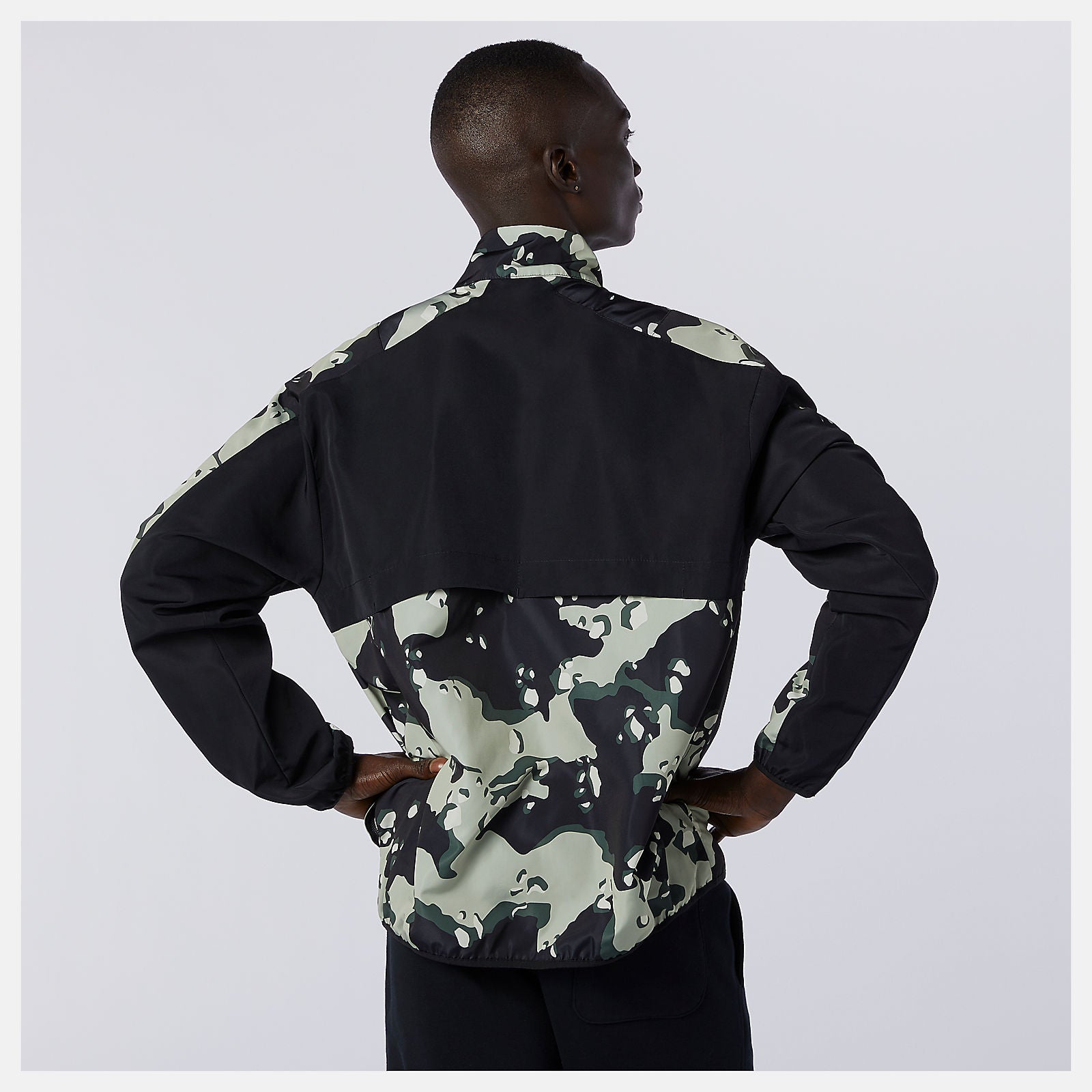 NB Essentials Camo Anorak | New Balance Clothing - Men
