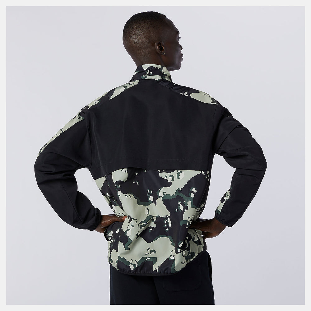 NB Essentials Camo Anorak | New Balance Clothing - Men