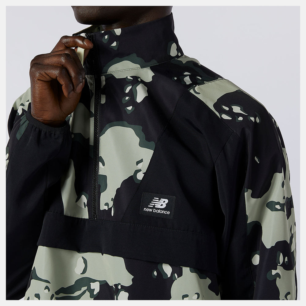 NB Essentials Camo Anorak | New Balance Clothing - Men