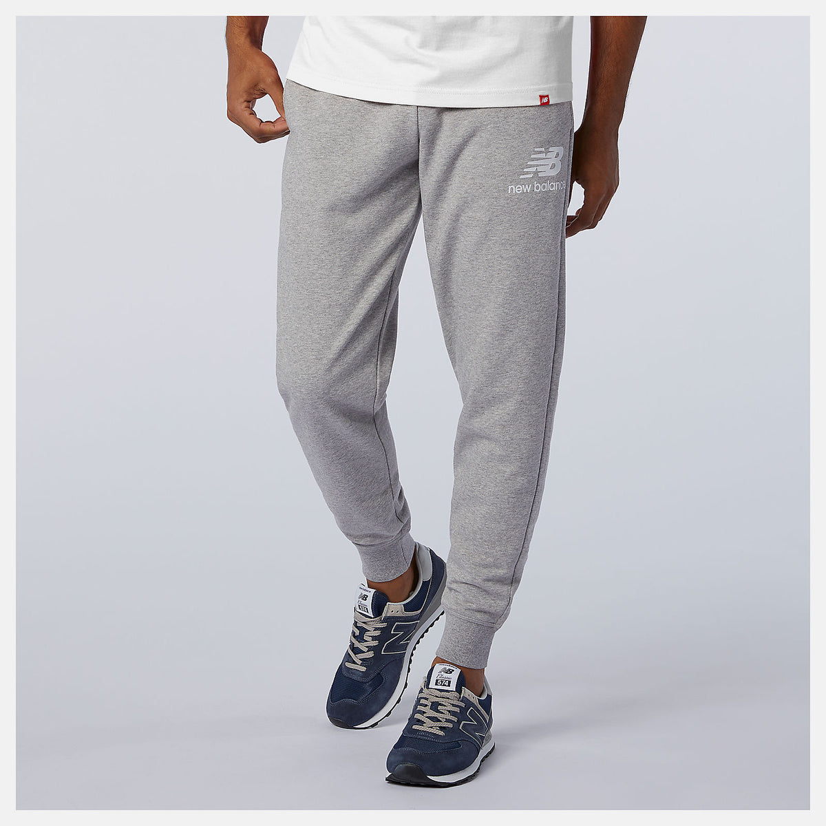 Essentials Stacked Logo Sweatpant | New Balance Clothing - Men
