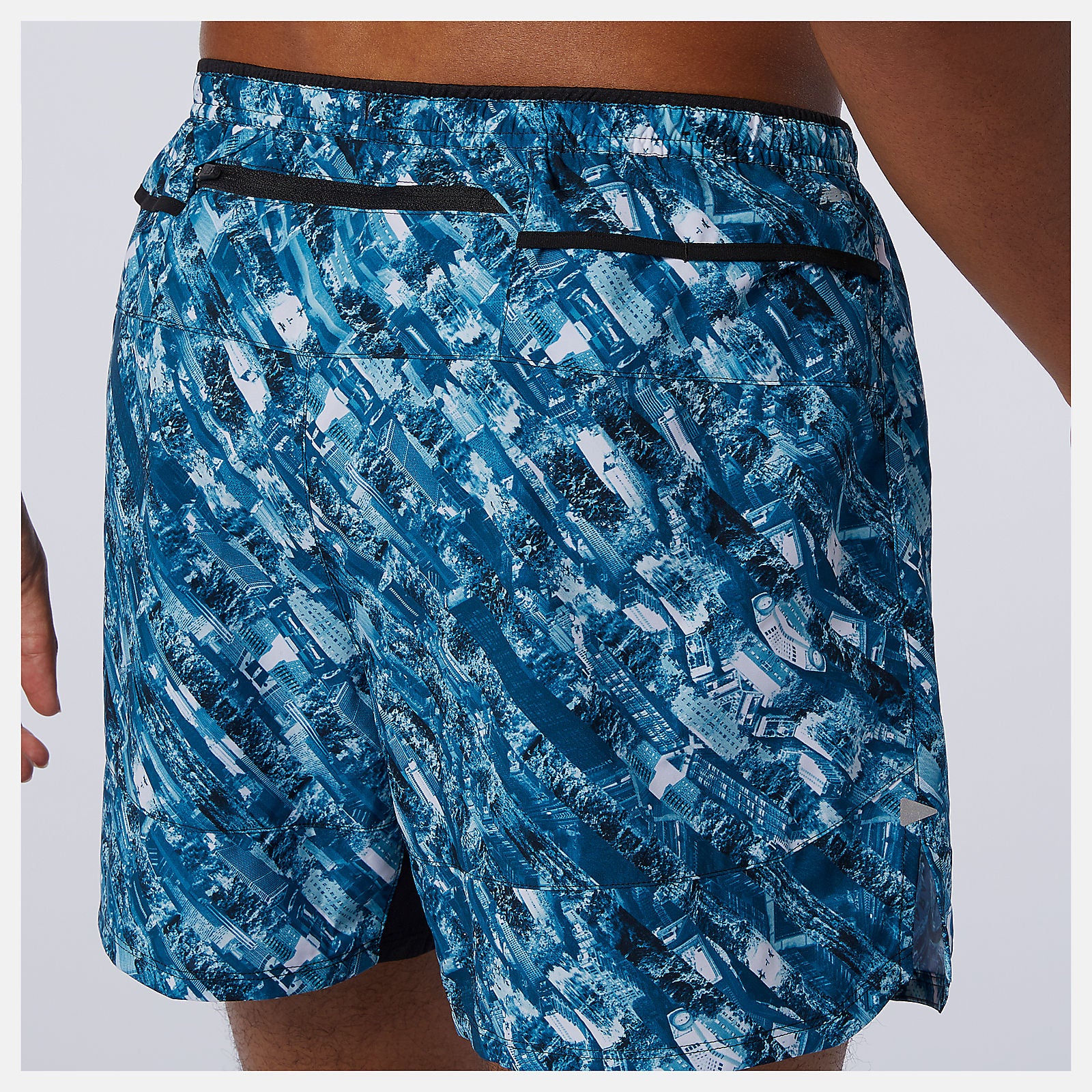 NYC Marathon Printed Impact Run 5 Inch Short | New Balance Clothing - Men