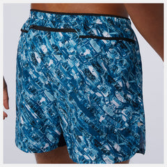 NYC Marathon Printed Impact Run 5 Inch Short | New Balance Clothing - Men