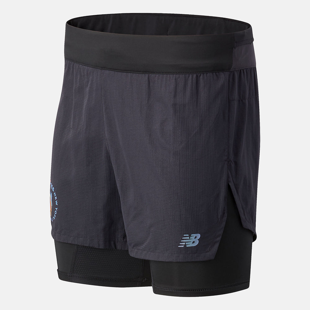 NYC Marathon Q Speed 5 inch 2 In 1 Short | New Balance Clothing - Men
