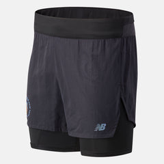 NYC Marathon Q Speed 5 inch 2 In 1 Short | New Balance Clothing - Men