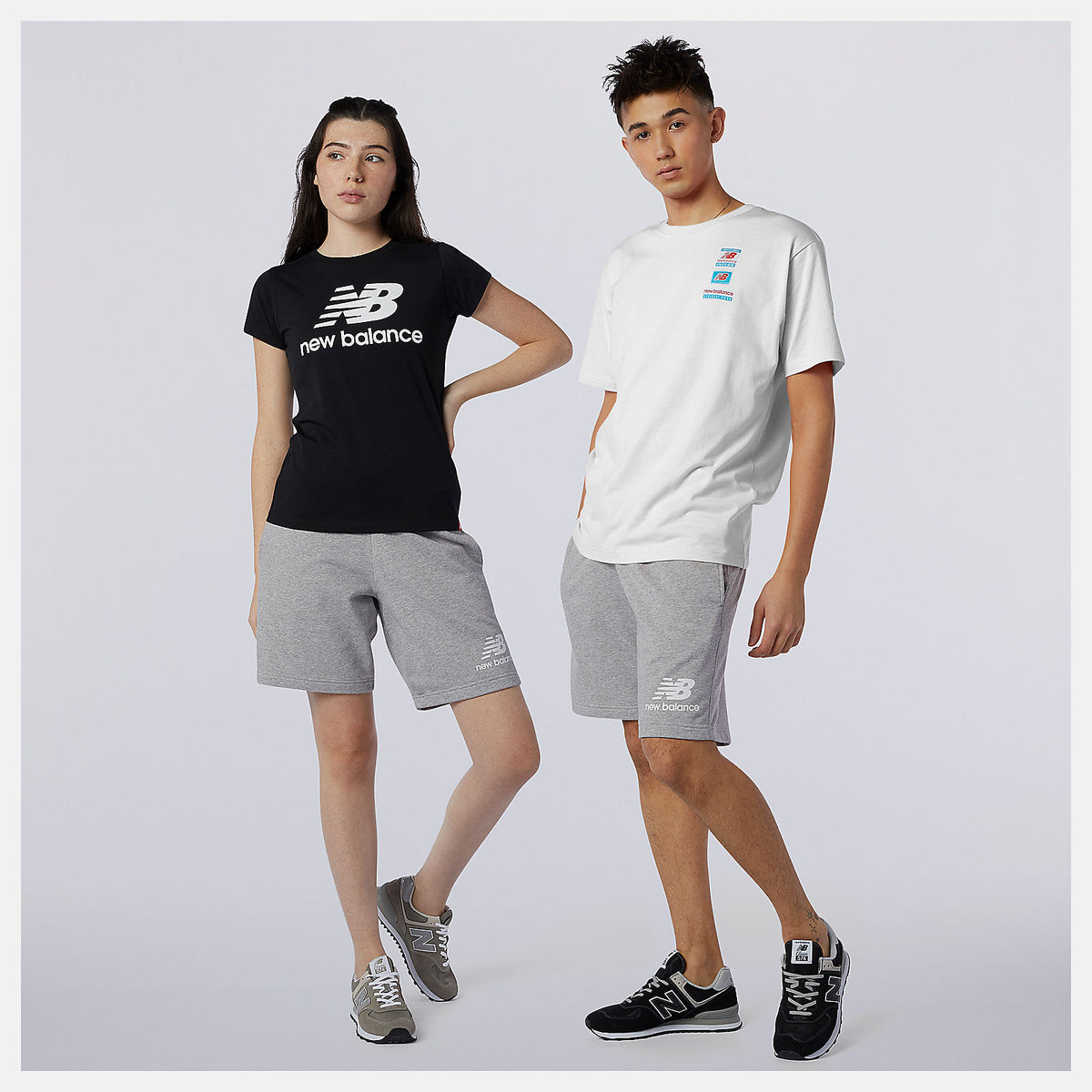 NB Essentials Stacked Logo Short | New Balance Clothing - Women / Men
