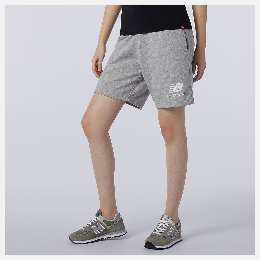 NB Essentials Stacked Logo Short | New Balance Clothing - Women / Men