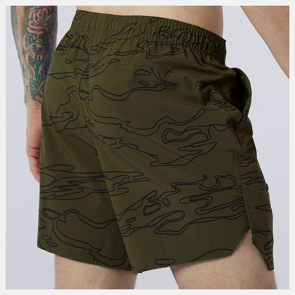 Fortitech Graphic 7 inch Woven Short | New Balance Clothing - Men