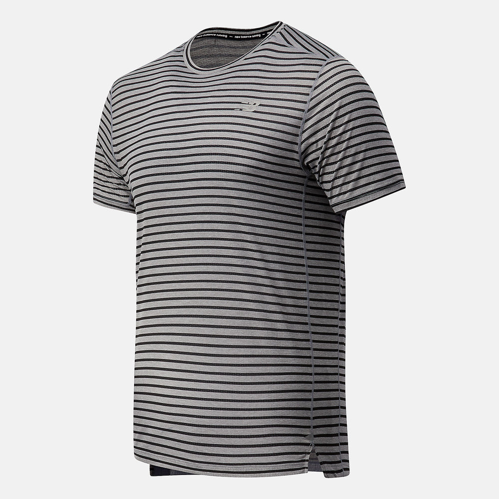 Printed Impact Run Short Sleeve | New Balance Clothing - Men