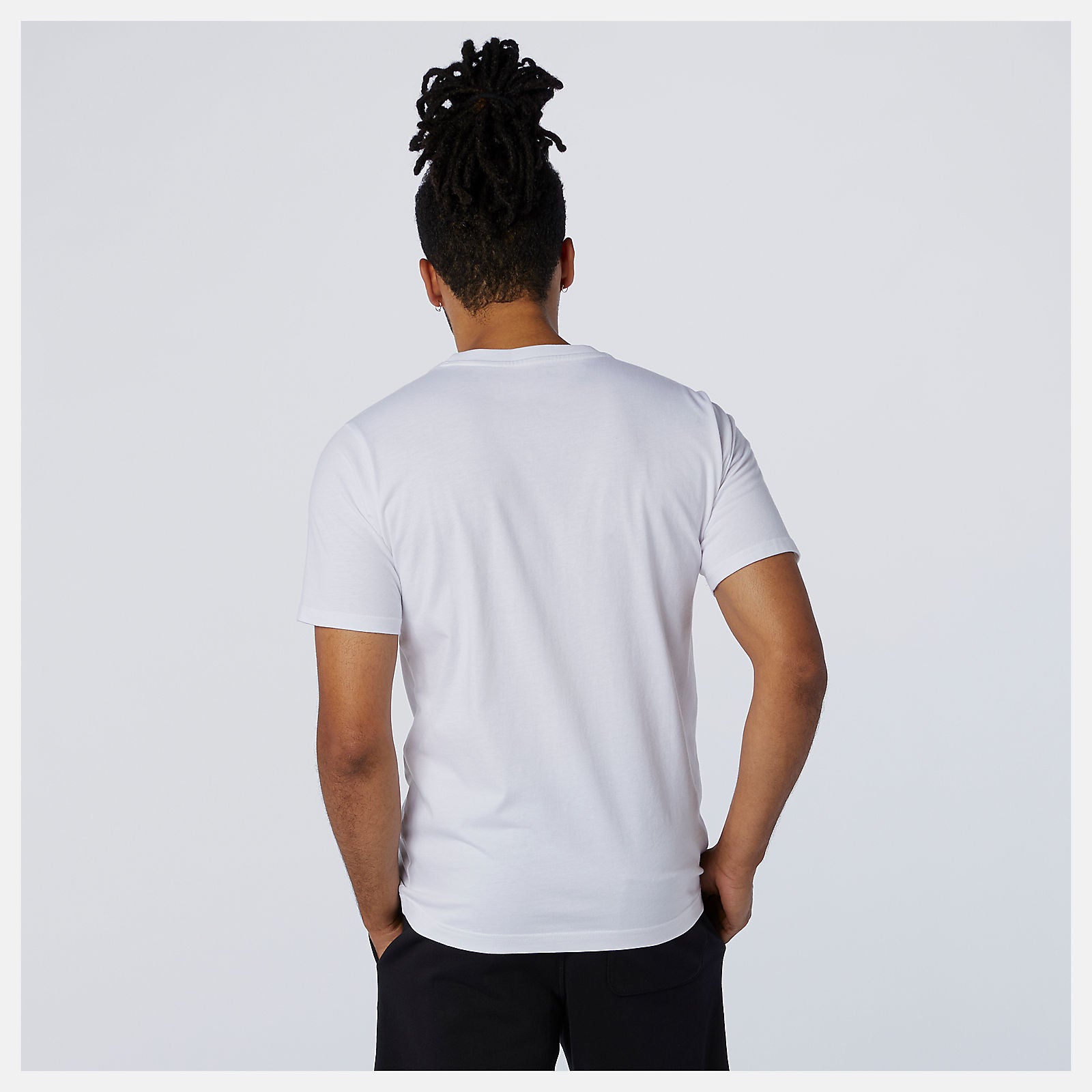 Essentials Stacked Logo Tee | New Balance Clothing - Men