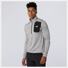 NB Heat Grid Half Zip | New Balance Clothing - Men
