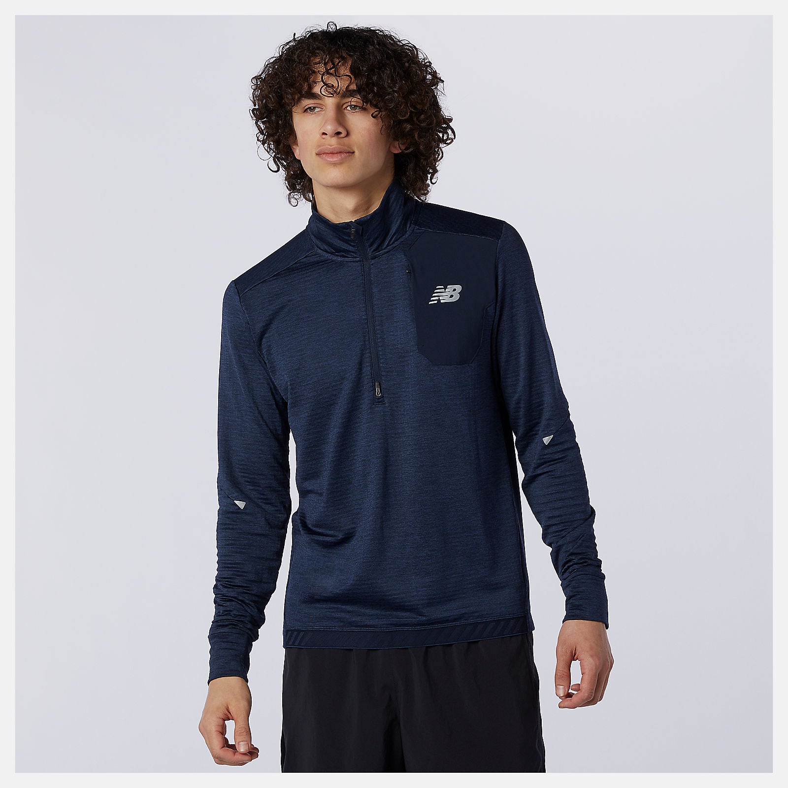 NB Heat Grid Half Zip | New Balance Clothing - Men