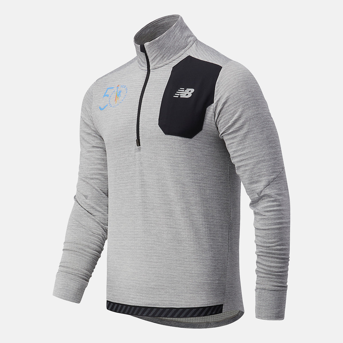 NYC Marathon Impact Run Grid Back Half Zip | New Balance Clothing - Men
