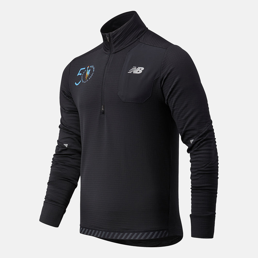 NYC Marathon Impact Run Grid Back Half Zip | New Balance Clothing - Men