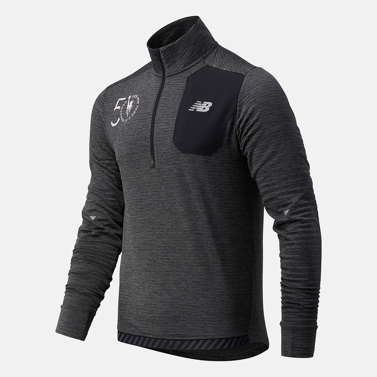 NYC Marathon Impact Run Grid Back Half Zip | New Balance Clothing - Men