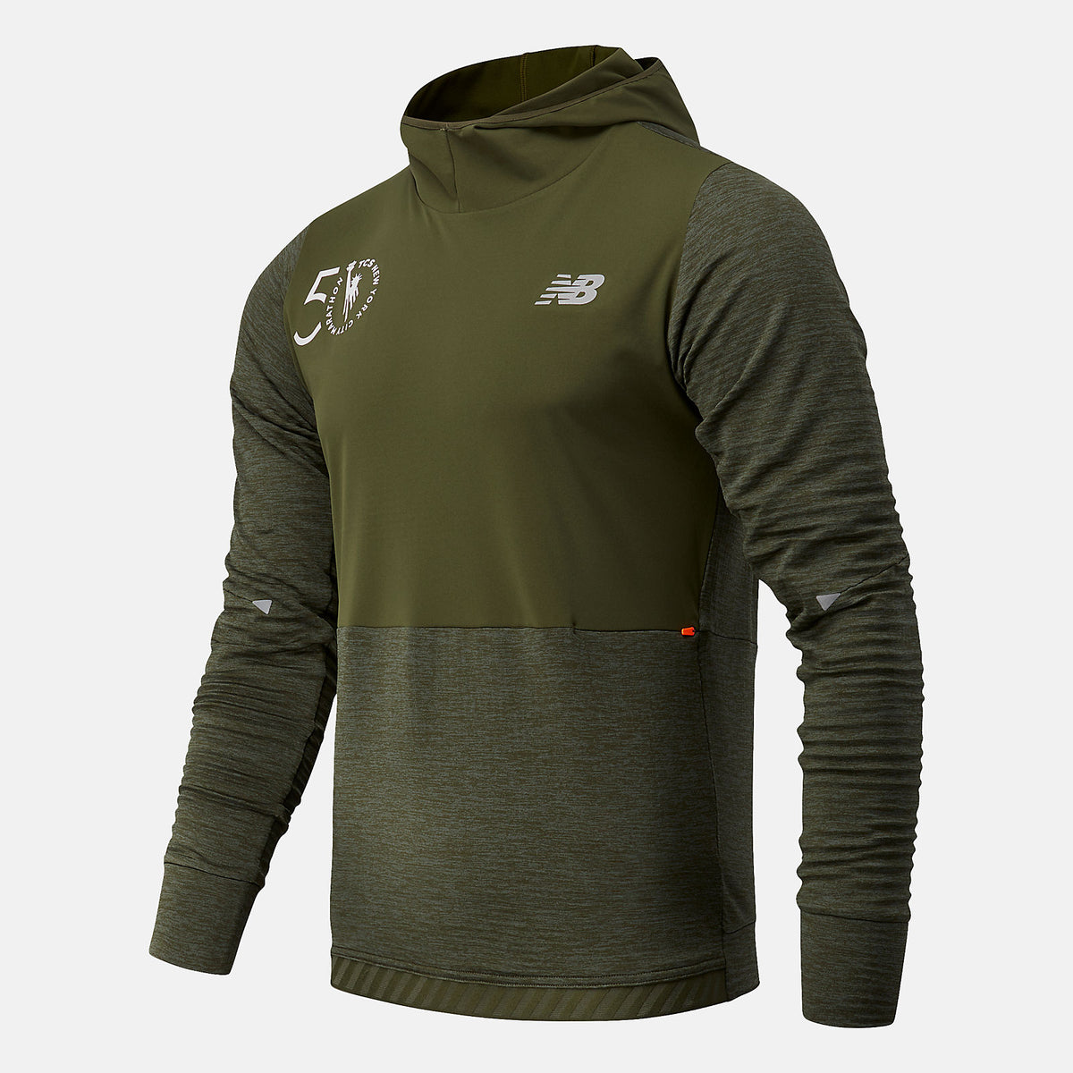 NYC Marathon Impact Run Grid Back Hoodie | New Balance Clothing - Men