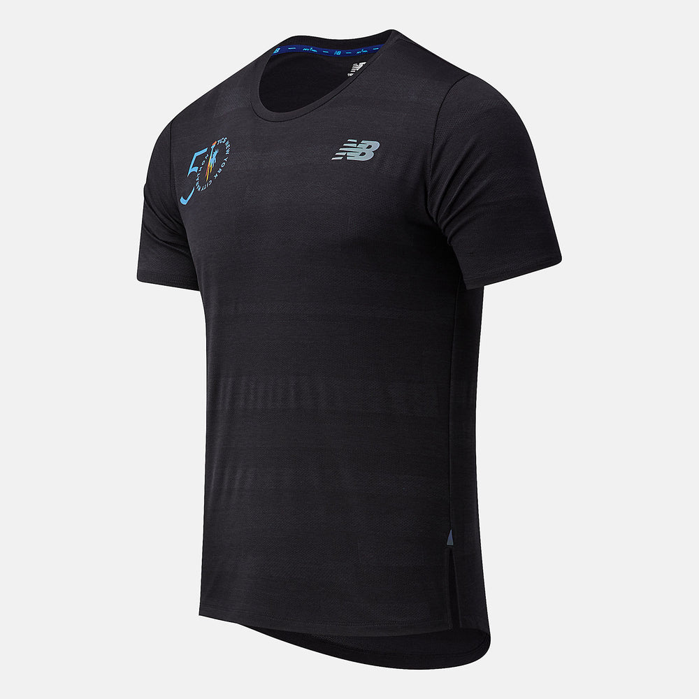 NYC Marathon Q Speed Fuel Jacquard Short Sleeve | New Balance Clothing - Men