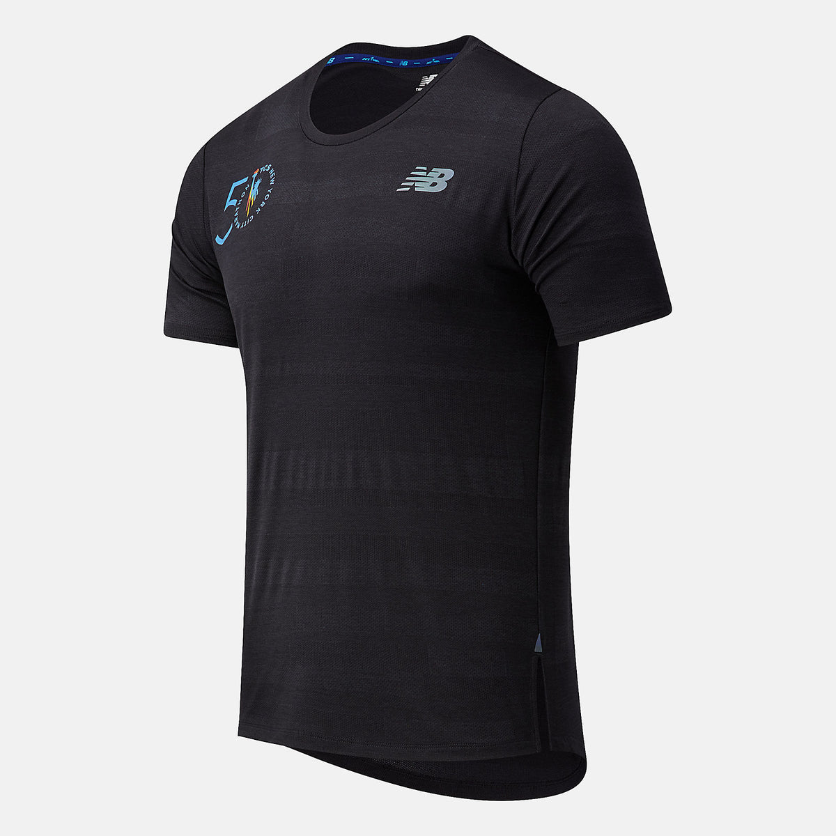 NYC Marathon Q Speed Fuel Jacquard Short Sleeve | New Balance Clothing - Men