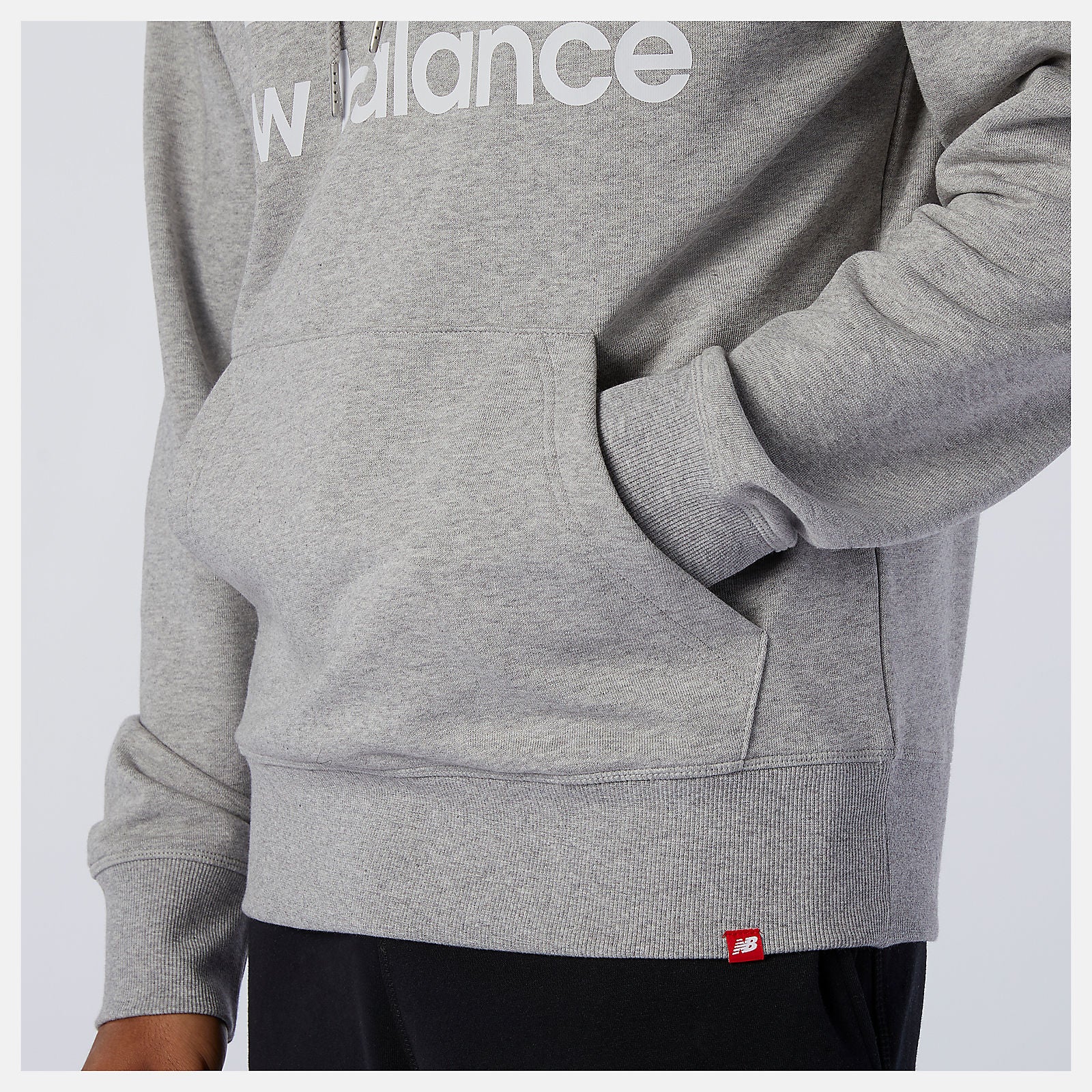 NB Essentials Stacked Logo Po Hoodie | New Balance Clothing - Men