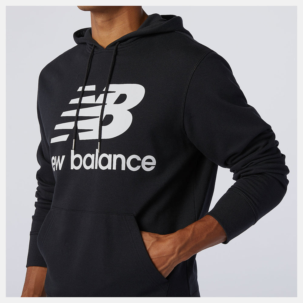 NB Essentials Stacked Logo Po Hoodie | New Balance Clothing - Men