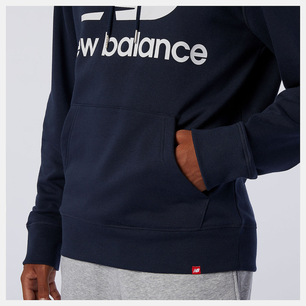 NB Essentials Stacked Logo Po Hoodie | New Balance Clothing - Men