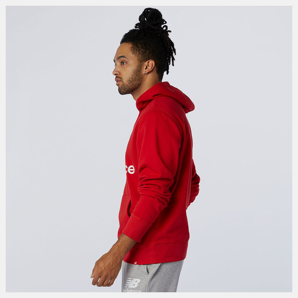 NB Essentials Stacked Logo Po Hoodie | New Balance Clothing - Men