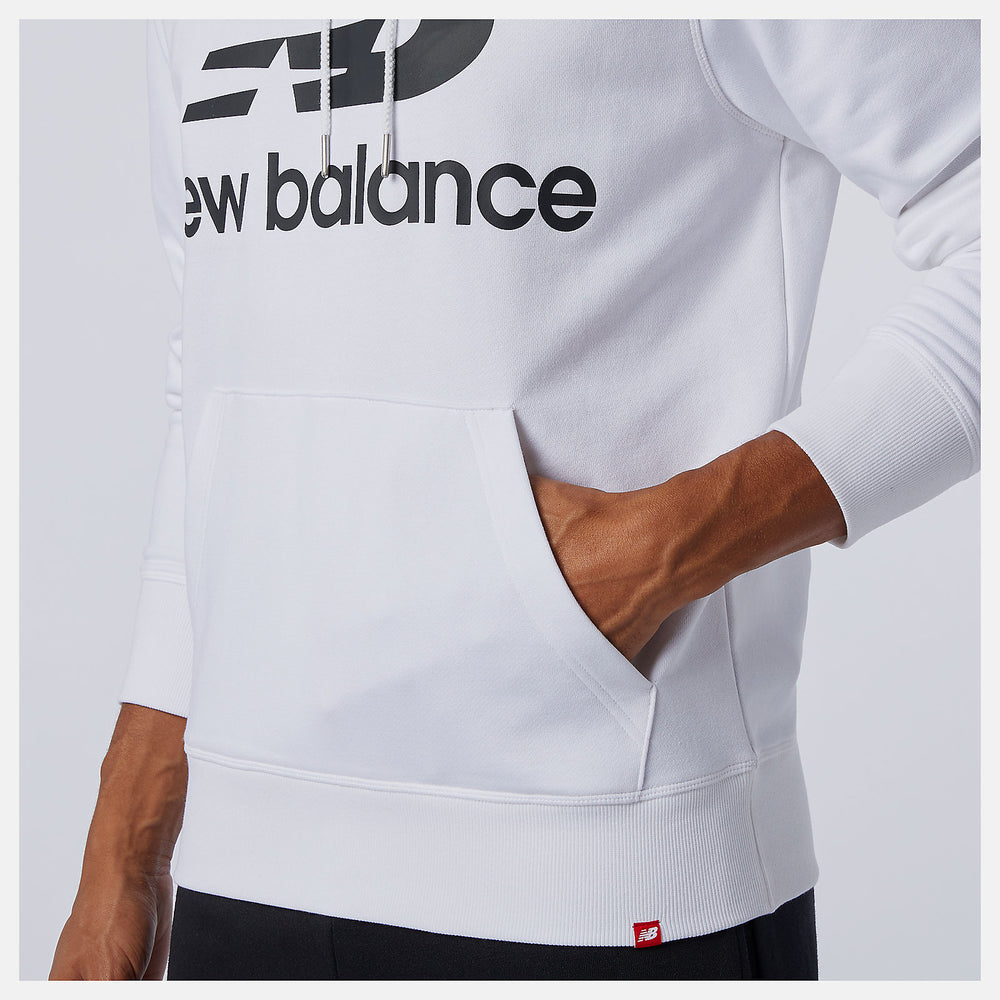 NB Essentials Stacked Logo Po Hoodie | New Balance Clothing - Men