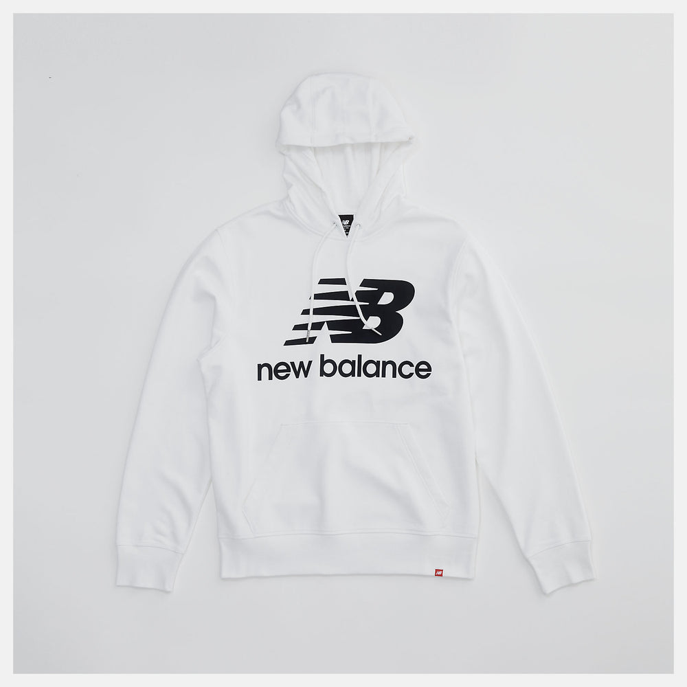 NB Essentials Stacked Logo Po Hoodie | New Balance Clothing - Men
