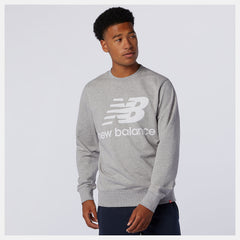 NB Essentials Stacked Logo Crew | New Balance Clothing - Men