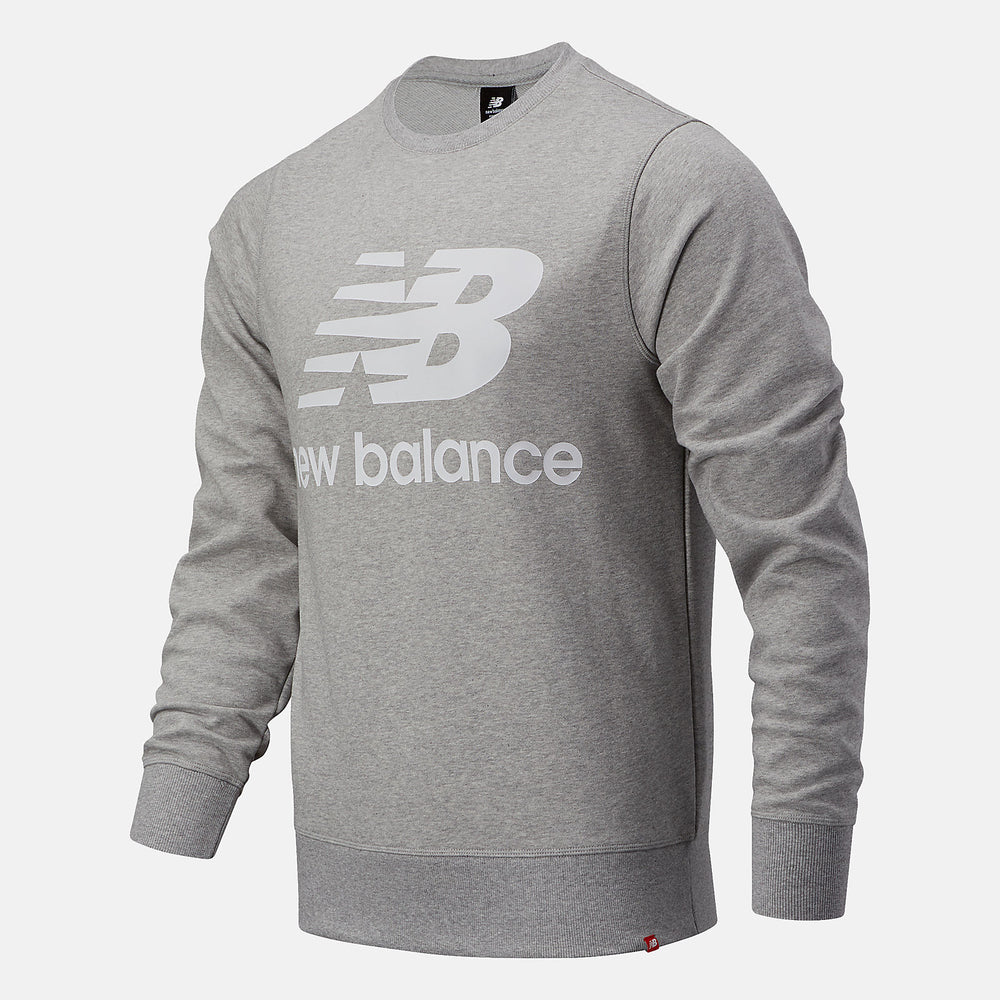 NB Essentials Stacked Logo Crew | New Balance Clothing - Men