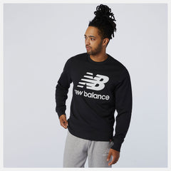 NB Essentials Stacked Logo Crew | New Balance Clothing - Men