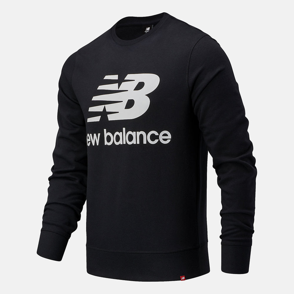NB Essentials Stacked Logo Crew | New Balance Clothing - Men