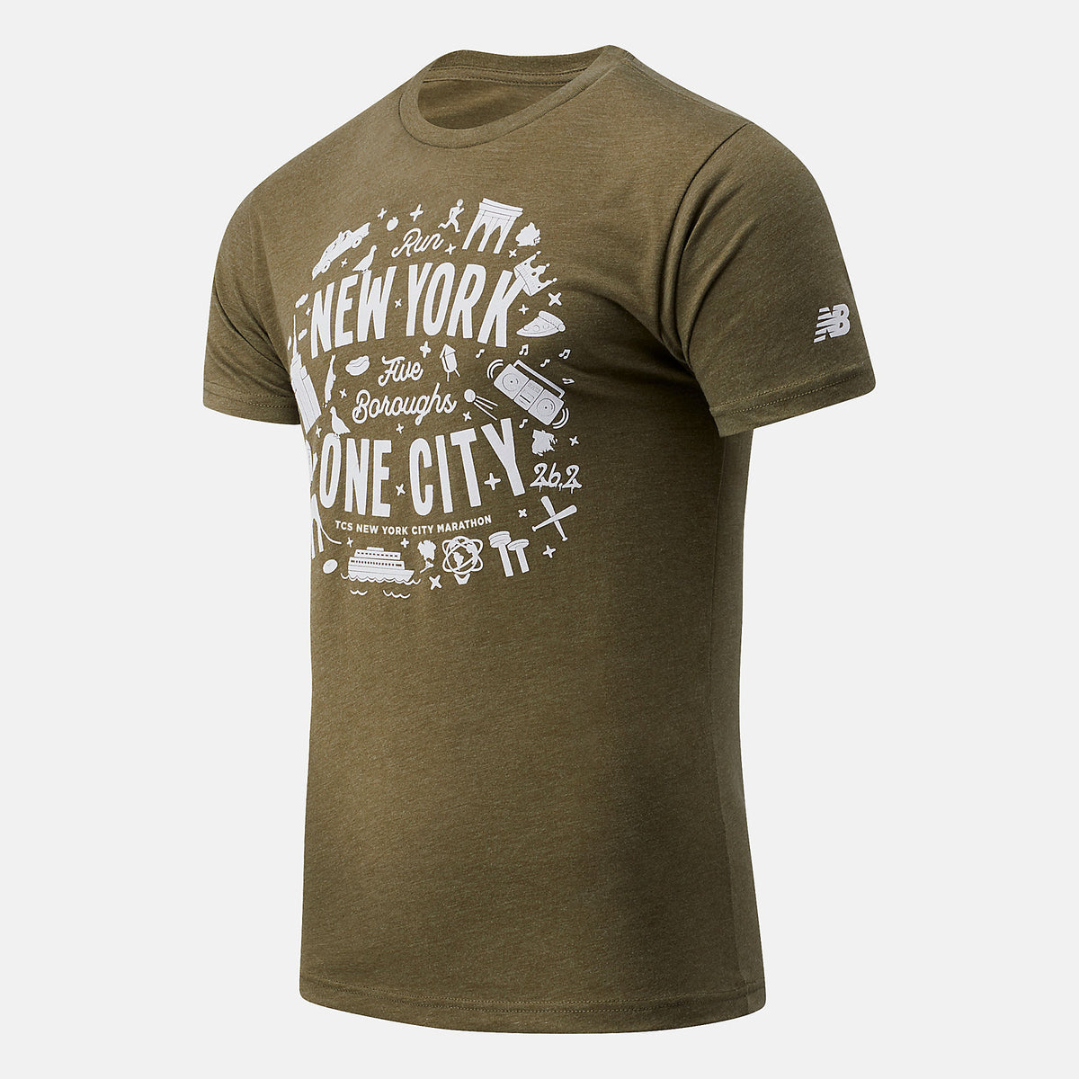 NYC Marathon Run New York Five Boroughs One City | New Balance Clothing - Men