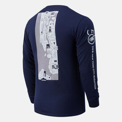 NYC Marathon Map Long Sleeve | New Balance Clothing - Men