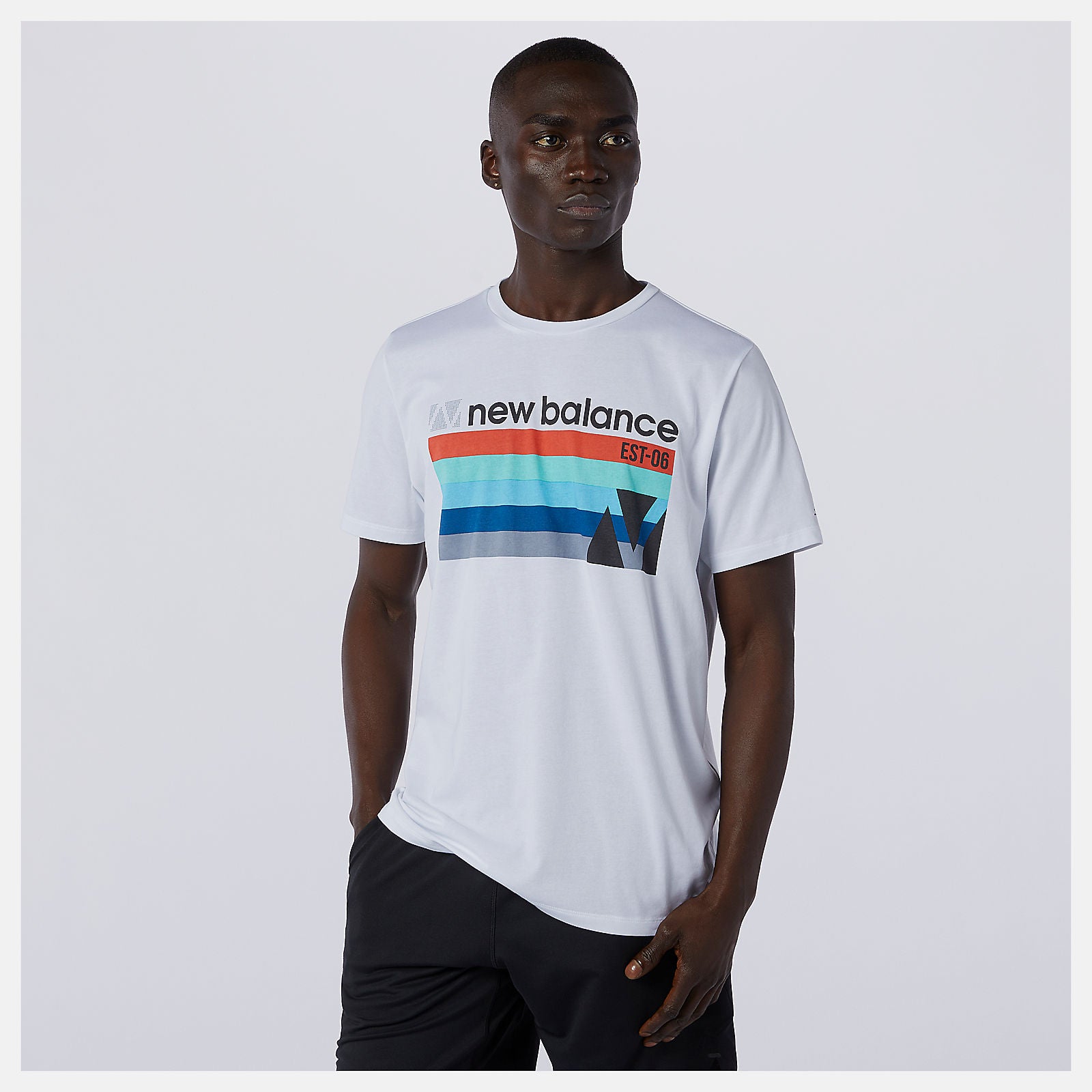 Graphic Heathertech Tee | New Balance Clothing - Men