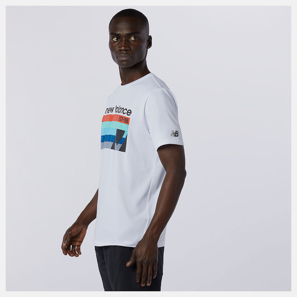 Graphic Heathertech Tee | New Balance Clothing - Men