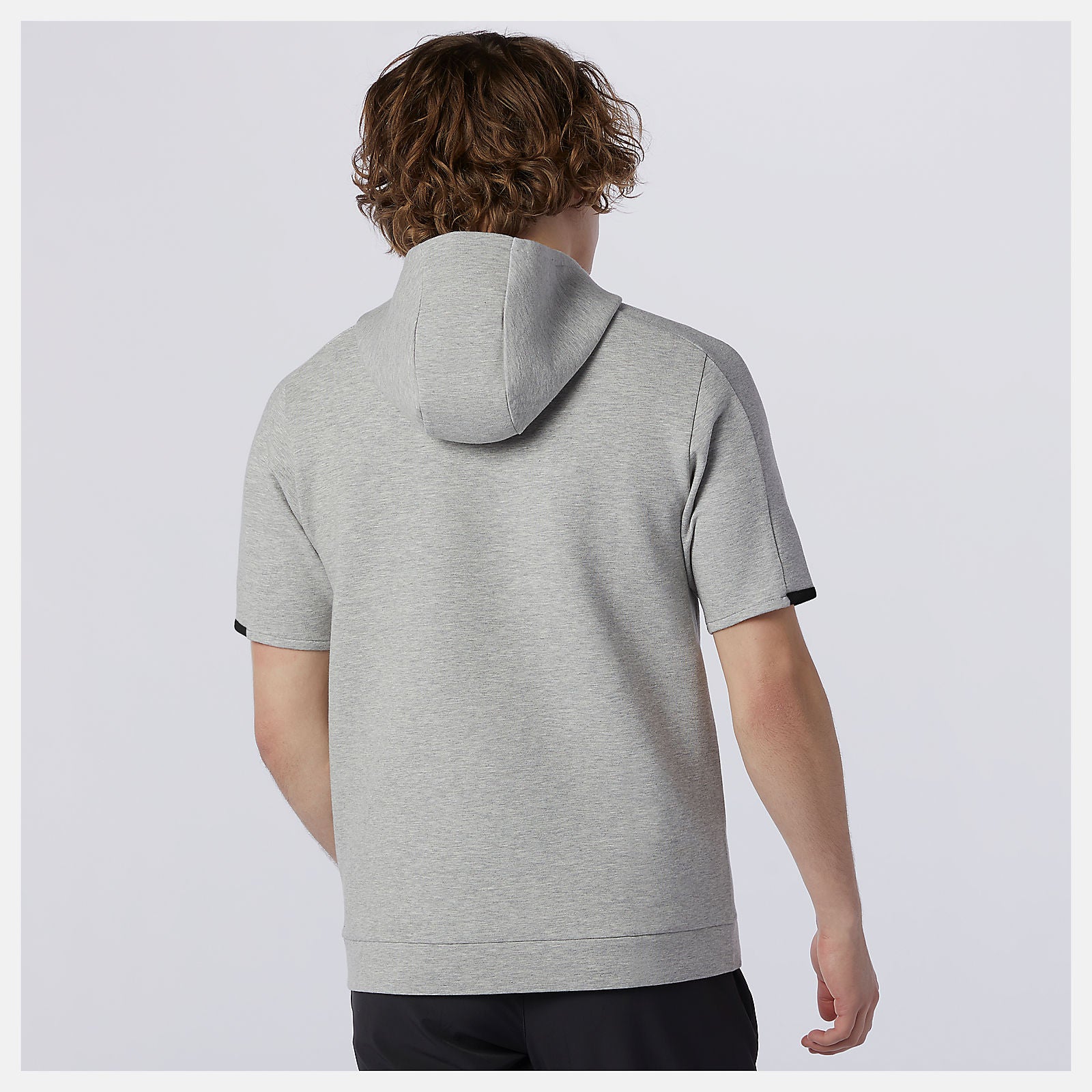 Fortitech Fleece Short Sleeve Hoodie | New Balance Clothing - Men
