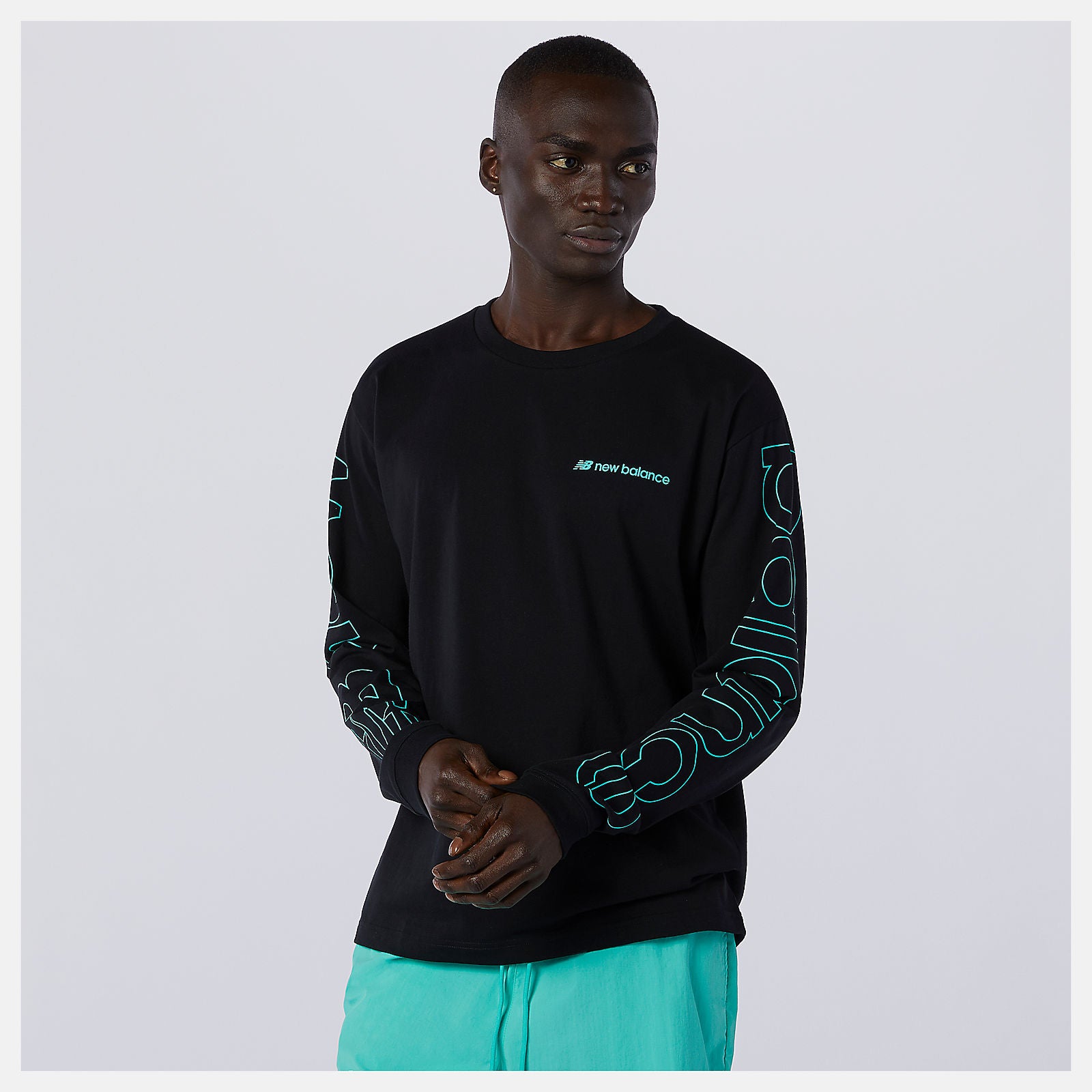 NB Sport Style Optiks Longsleeve Tee | New Balance Clothing - Men