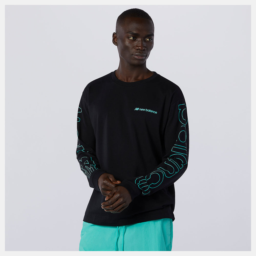 NB Sport Style Optiks Longsleeve Tee | New Balance Clothing - Men