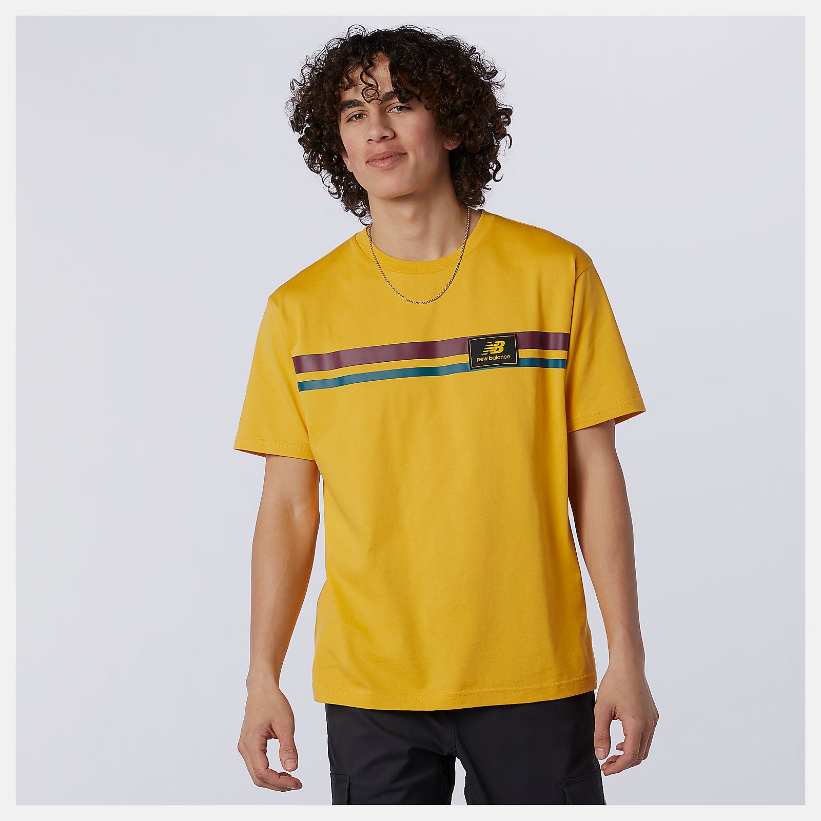 NB Athletics Higher Learning Badge Tee | New Balance Clothing - Men