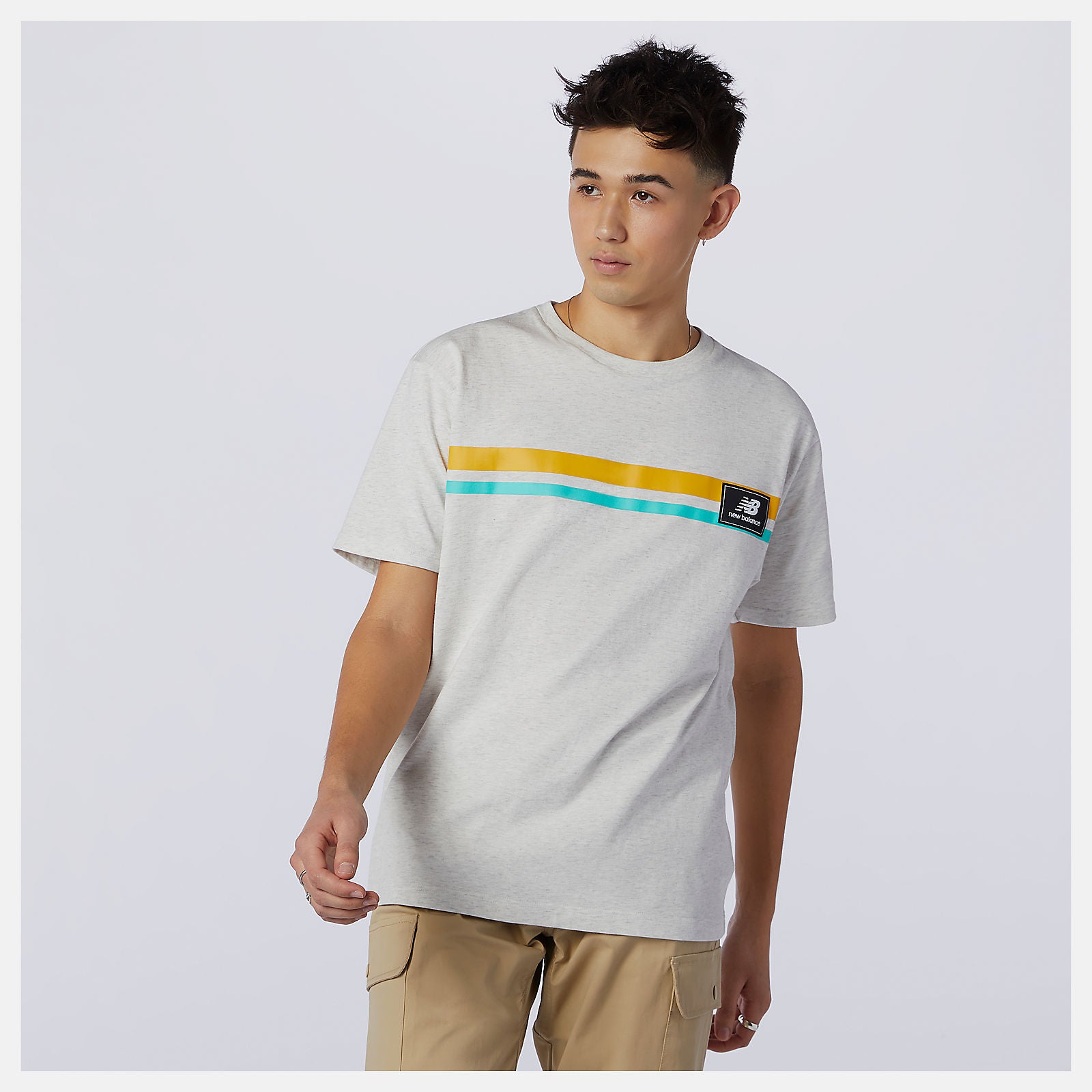 NB Athletics Higher Learning Badge Tee | New Balance Clothing - Men