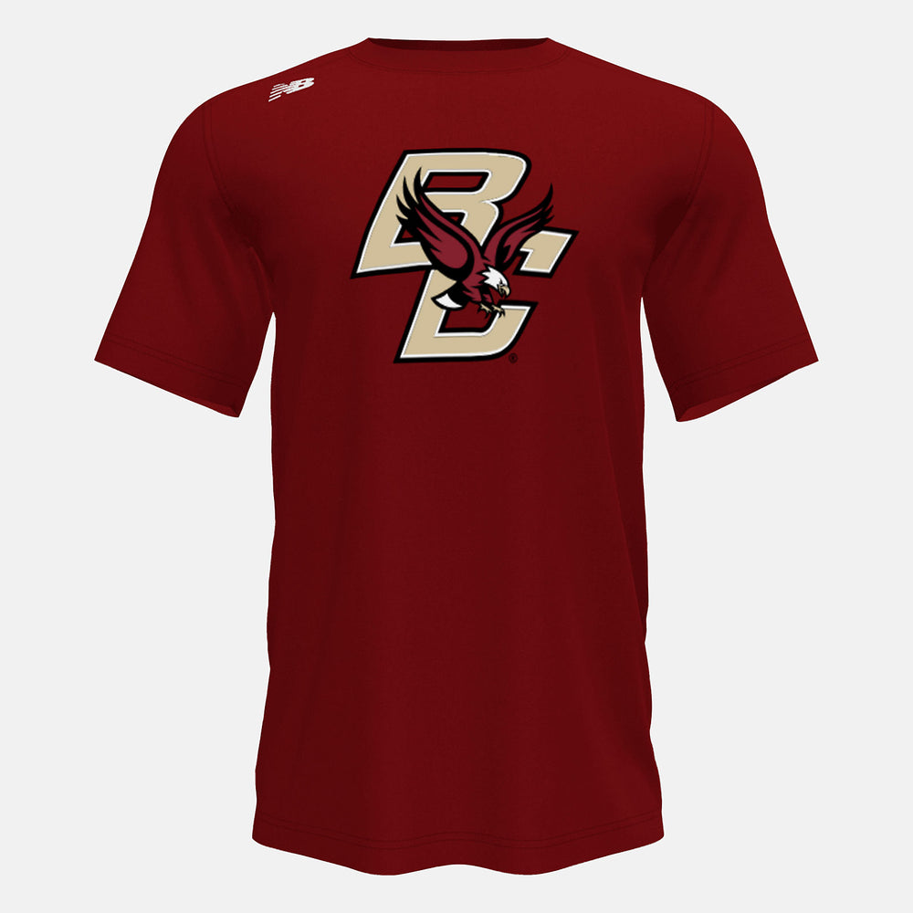 Short Sleeve Tech Tee(Boston College) | New Balance Clothing - Men