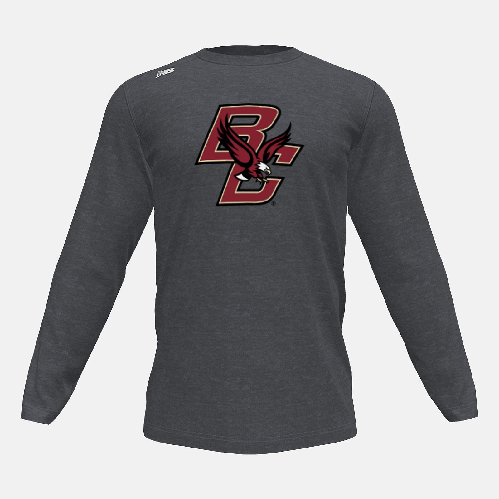Long Sleeve Tech Tee(Boston College) | New Balance Clothing - Men