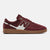 Burgundy/White