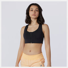 NB Power X Zip Front Bra | New Balance Clothing - Women