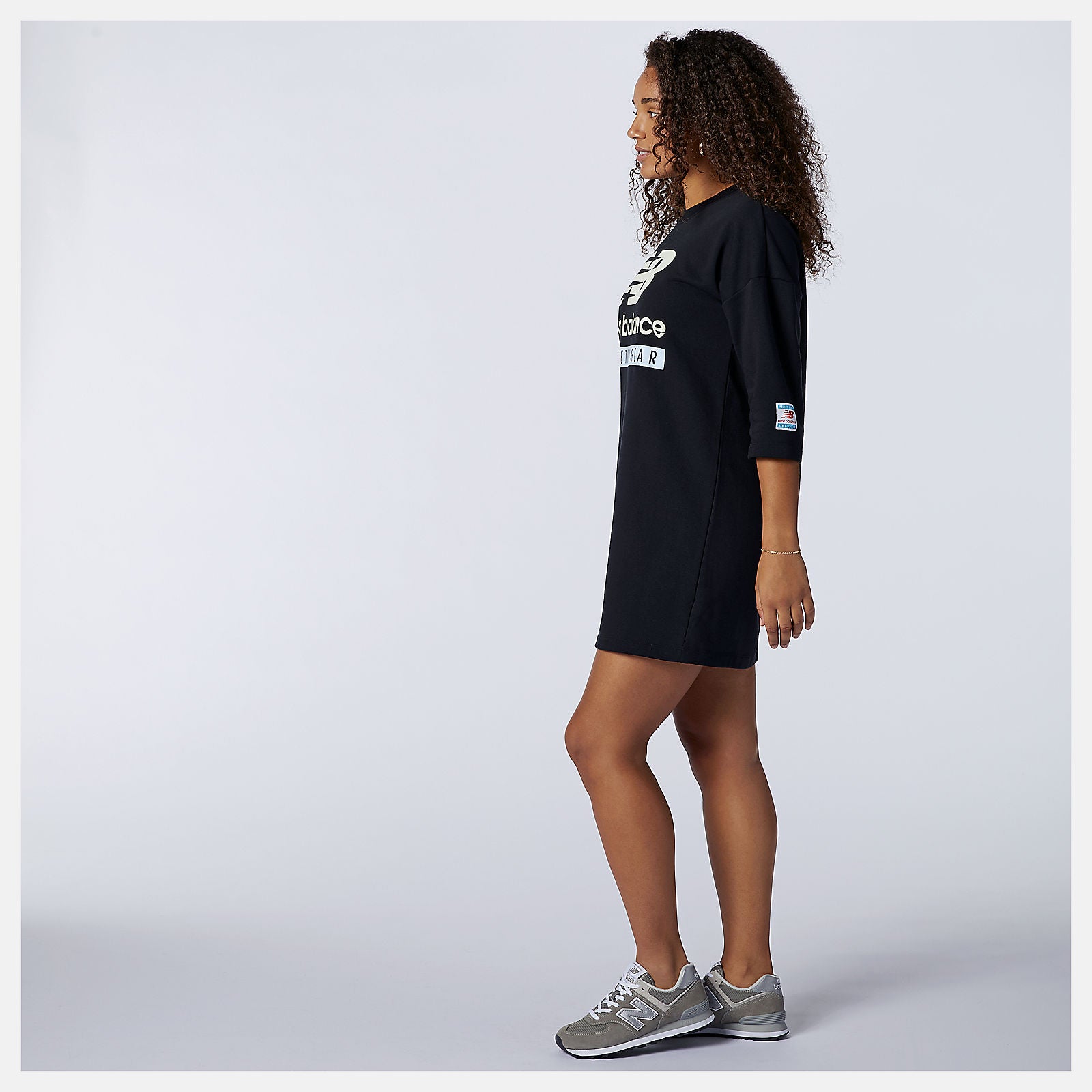 NB Essentials Field Day Crew Fleece Dress | New Balance Clothing - Women