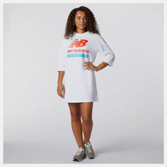 NB Essentials Field Day Crew Fleece Dress | New Balance Clothing - Women