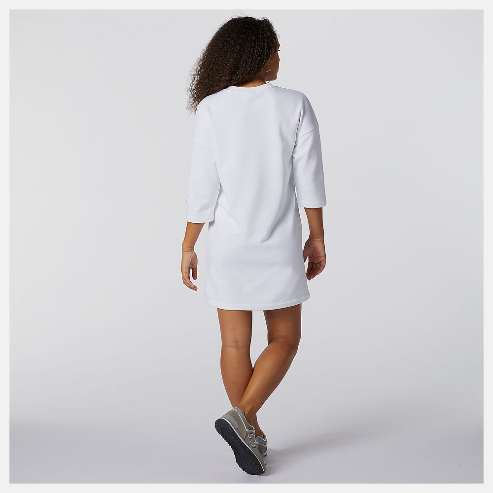 NB Essentials Field Day Crew Fleece Dress | New Balance Clothing - Women