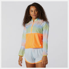 Printed Fast Flight Jacket | New Balance Clothing - Women