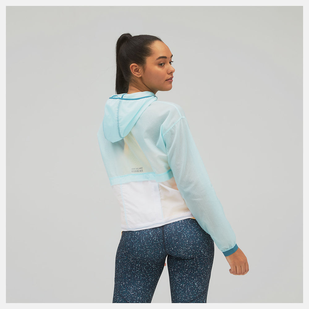 Printed Impact Run Light Pack Jacket | New Balance Clothing - Women