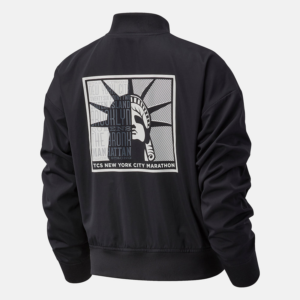 NYC Marathon Essentials Core Bomber Jacket | New Balance Clothing - Women